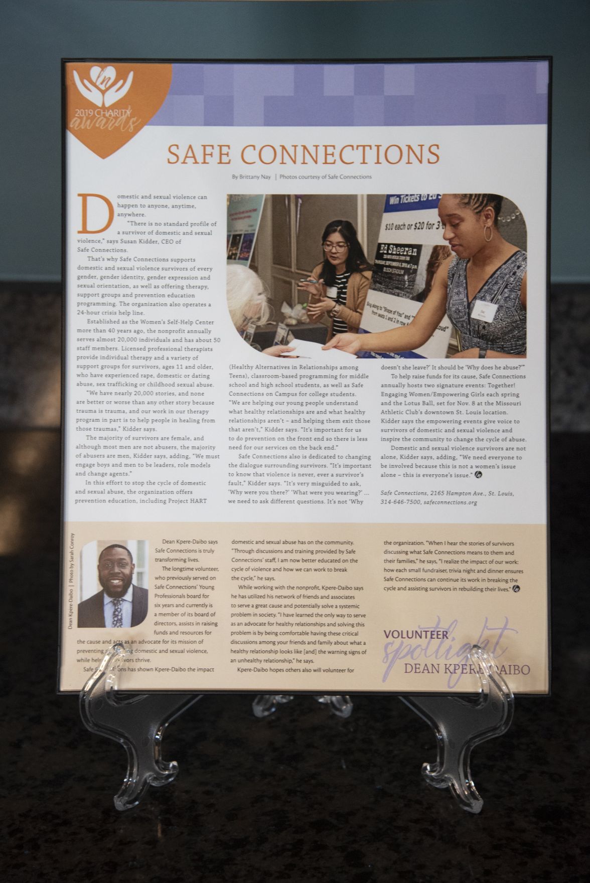 Ladue News 2019 Charity Awards